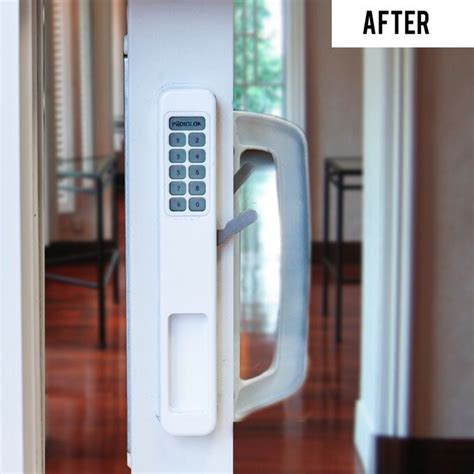 andersen sliding door lock replacement|andersen sliding door keyless lock.